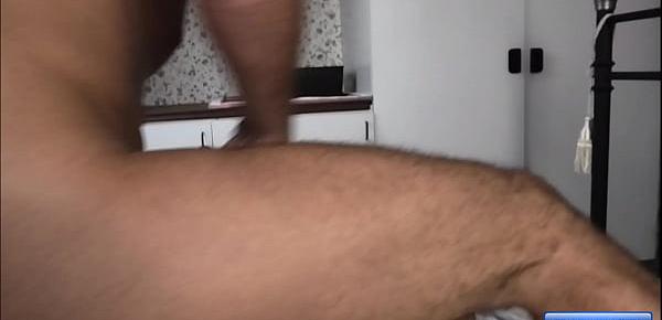 EVA ENGEL Pervy guy fucks me and I pee on his cock